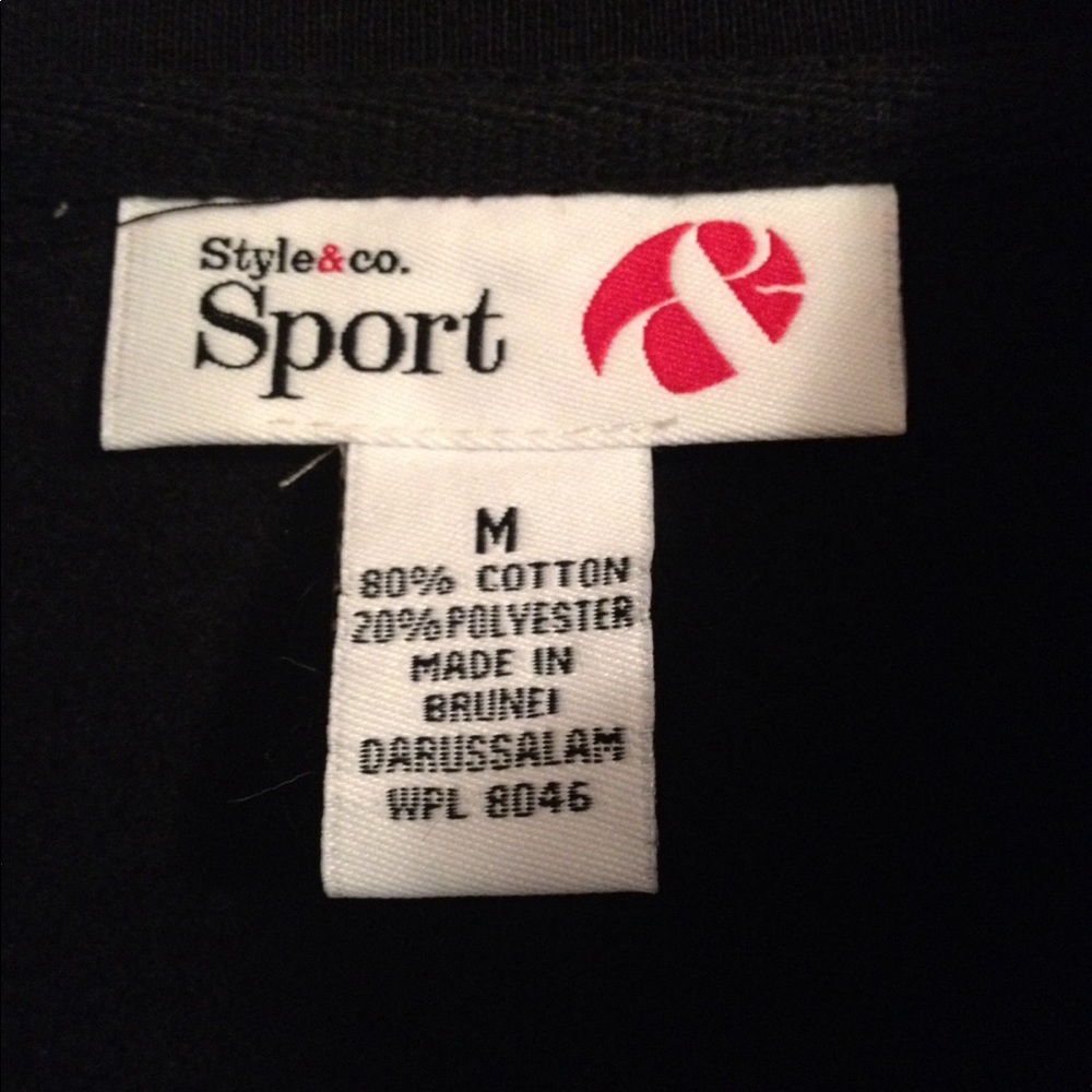 π *REDUCED!* Style & Co sport activewear jacket - Picture 6 of 8